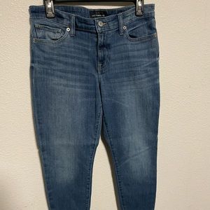 Lucky brand blue jeans (straight leg). Size 10.